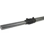 Steering Shaft - Telescoping - 33 to 39 in Long - 3/4 in Double D - Steel - Natural - Universal - Each