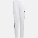 Adidas Kids&#039; Tiro Track Pants White/Black GN5498 Size Medium