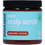 Everyone Hair Care Scalp Scrub - Exfoliates & Cleanses with Peppermint, 8 fl oz