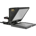 Ikan 12-inch Portable Teleprompter Kit, Adjustable Glass Frame, Easy to Assemble, Extreme Clarity (PT1200) - Black