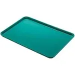 Cambro 1826MT140 18&quot; x 26&quot; Green Fiberglass Market Tray