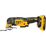 DEWALT 20V MAX XR Multi-Tool Kit, Oscillating Tool, 6-Speed, Quick Blade Change for Multi-Tool Needs, Cordless (DCS356D1)