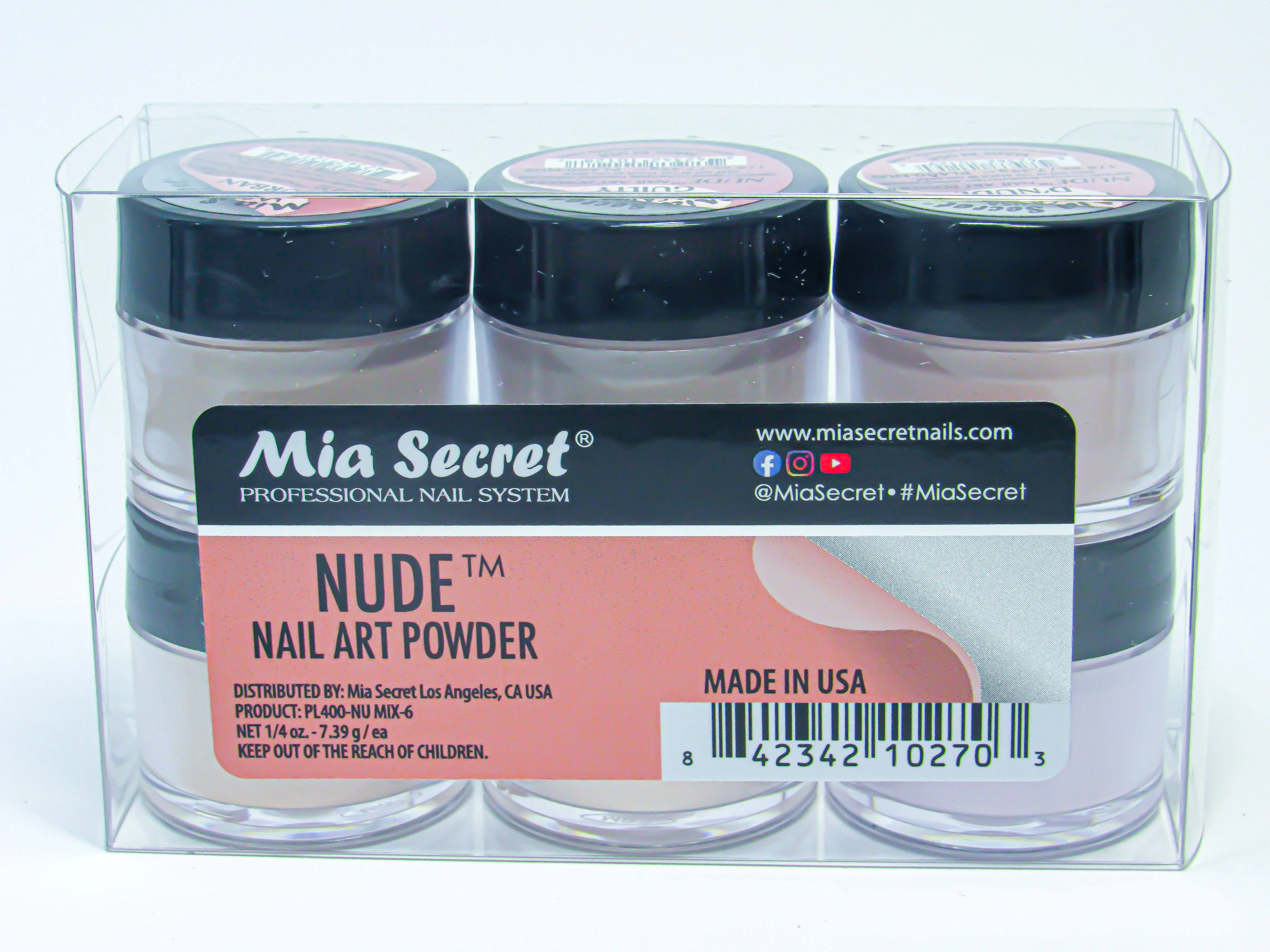 Mia Secret Sweet Nail Acrylic Powder Collection Set of 6