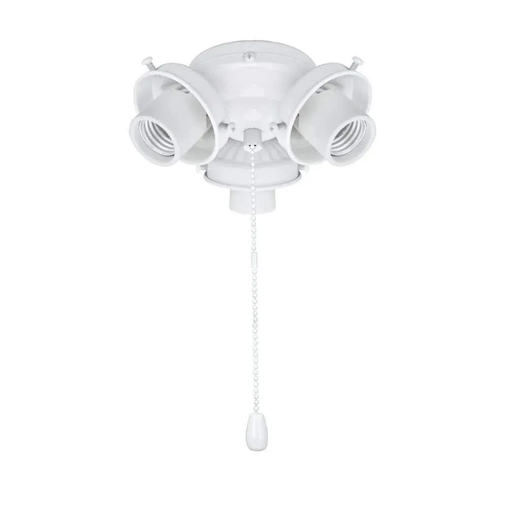 Aspen Creative Corporation 3 - Light Ceiling Fan Branched Light Kit, White 22002-21