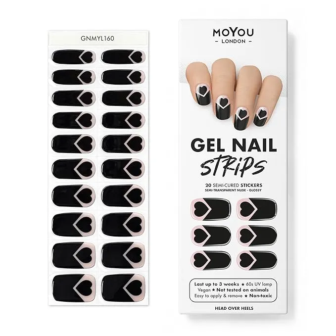 MoYou London Gel Nail Strip Deep Pink