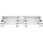 San Jamar® Locking Toilet Tissue Dispenser, 12.38 x 4.5 x 2.75, Chrome (SJMR260XC) Each