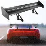 Universal Sedan Aluminum GT Rear Trunk Wing Racing Spoiler Black New Y8