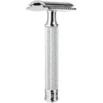 Mühle Traditional Safety Razor R89 Metal Chrome-Plated Comb Closed