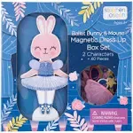 Stephen Joseph Magnetic Dress Up Doll Bunny and Mouse