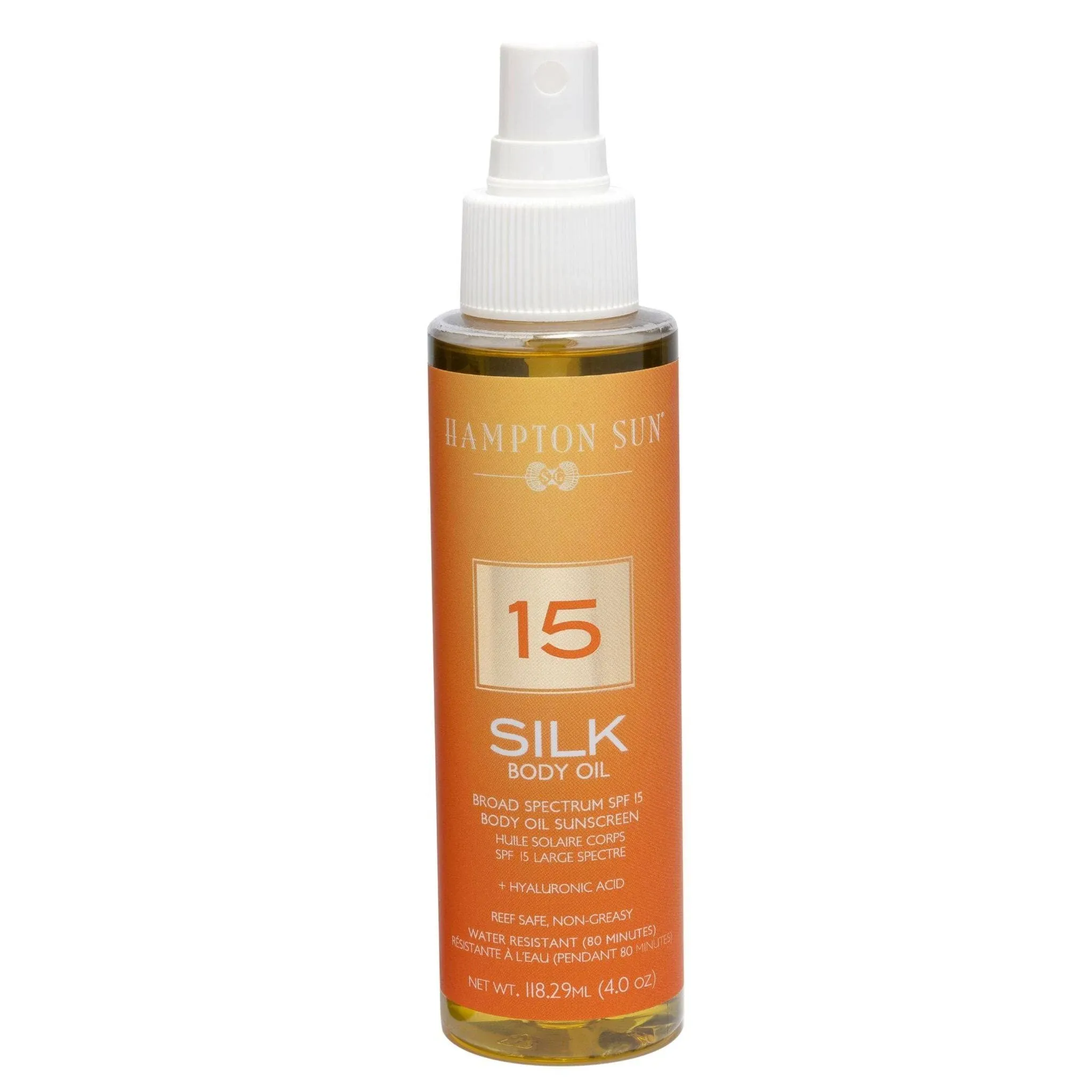 Hampton Sun Silk Body Oil SPF 15