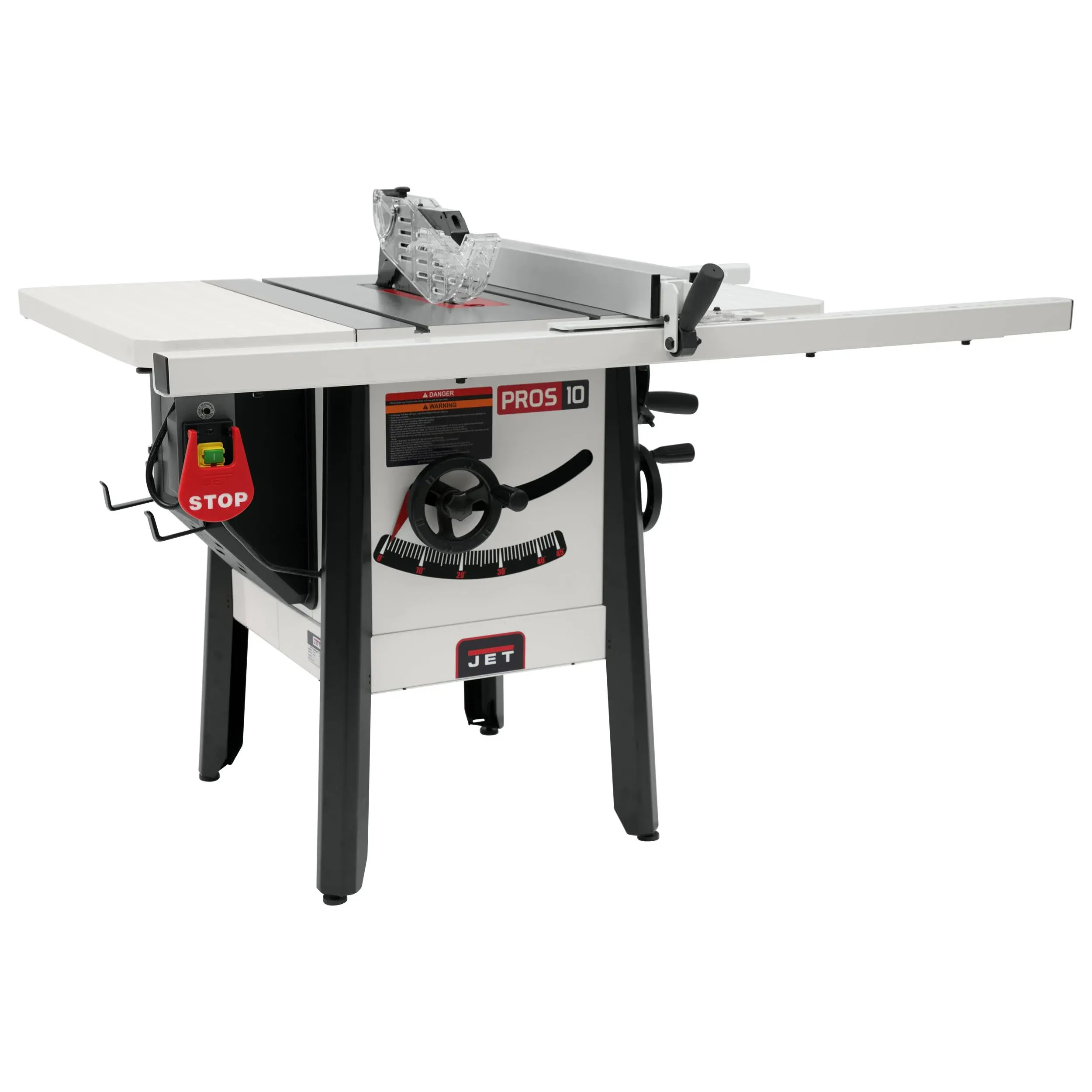 Jet 725004K The JPS-10 1.75 HP 115V 30" Proshop Tablesaw with Steel wings