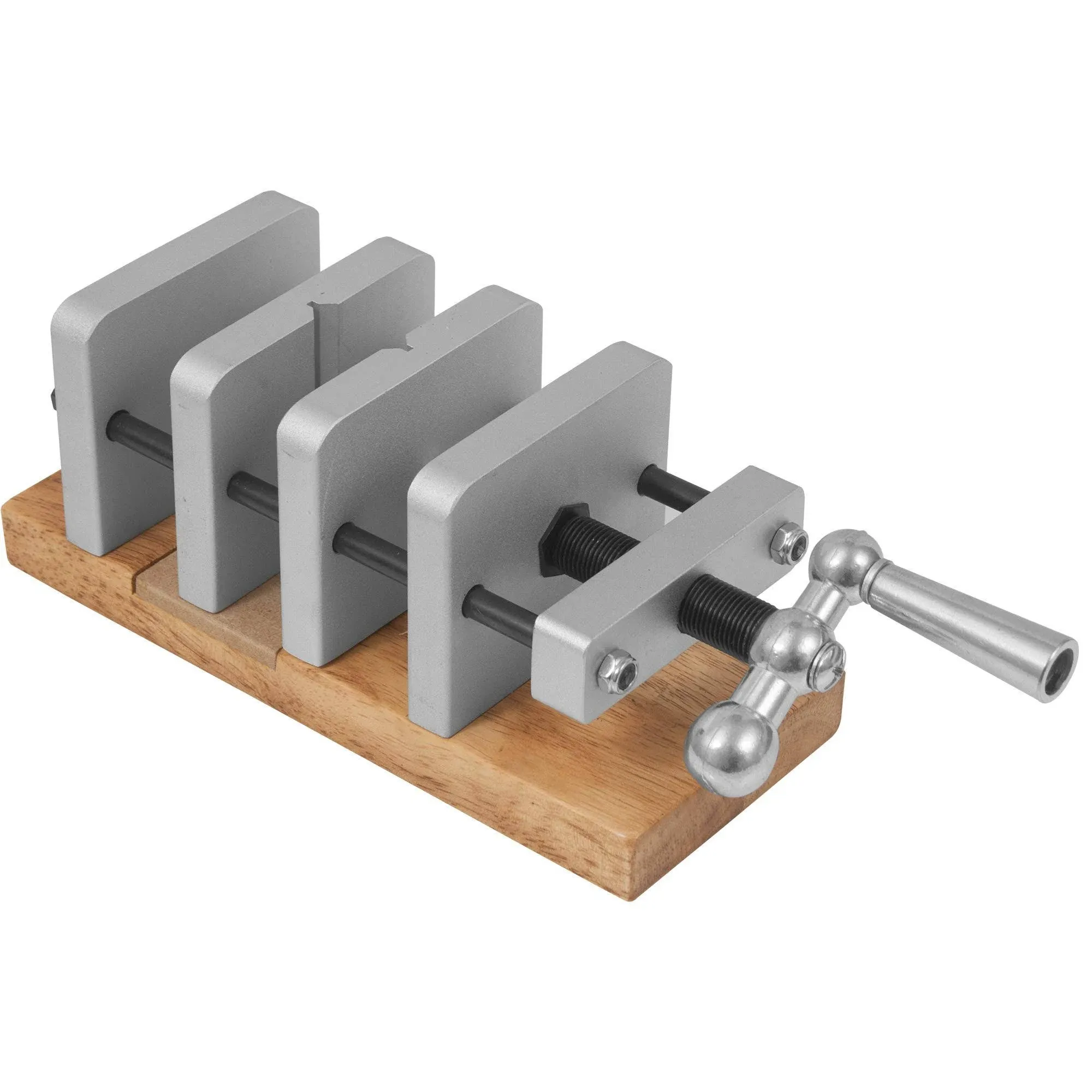 Pen Blank Centering Vise For Drilling Center Holes in Pen Blanks Using a Drill