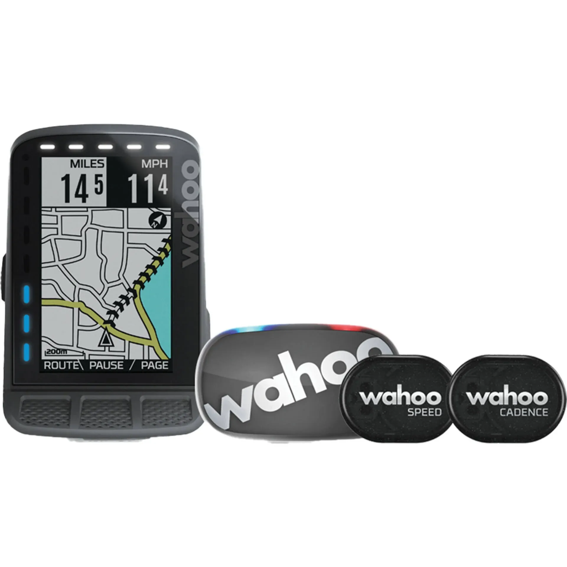 Wahoo Elemnt Roam V2 GPS Computer Bundle