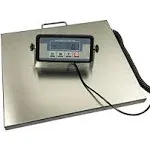 Angel USA 400 Pound Capacity Digital 16.75 x 13.75 Inches Stainless Steel Platform Postal Shipping Scale, for Busniess Office Home Warehouse Package