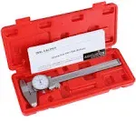 06 Inch By 0.001 Inch Precision Dial Caliper Stainless Steel In Fitted Box P920s