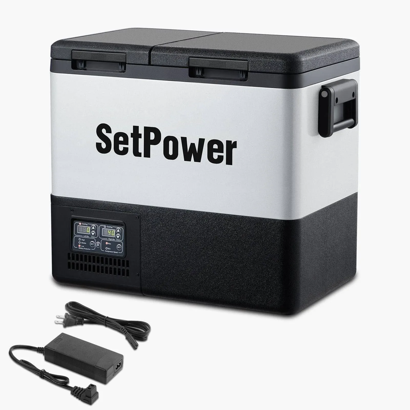 $351 Only | Setpower 58Qt PT55 12V Fridge Electric Cooler AC DC for Tr