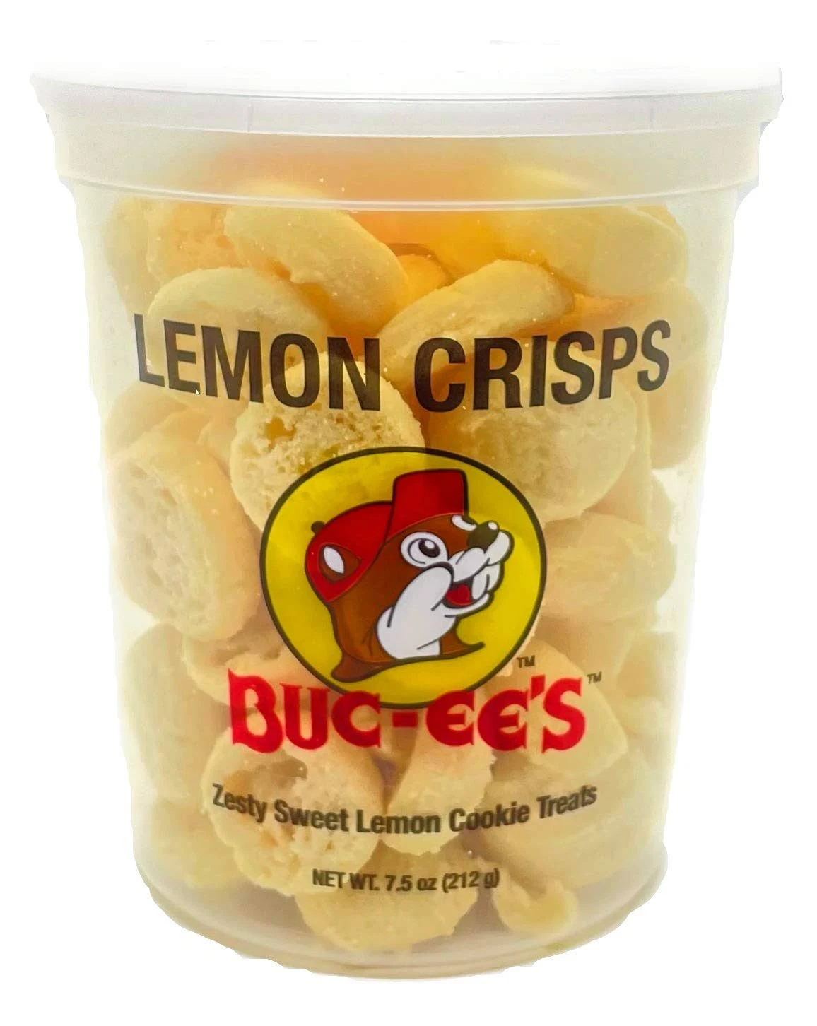 Buc-ee's Mini Cookies with USA Pride Sticker (Lemon Crisps)