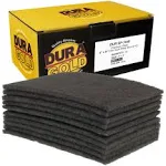 Dura-gold Premium 6 inch x 9 inch Gray Ultra Fine General Purpose Scuff Pads, Box of 10 - Final Scuffing, Scouring, Sanding, Cleaning, Paint Color