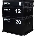 Rep Foam Soft Plyo Boxes - 6 inch, 12 inch, and 20 inch Combo Set