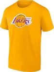 Men's Fanatics Branded Gold Los Angeles Lakers Primary Team Logo T-Shirt