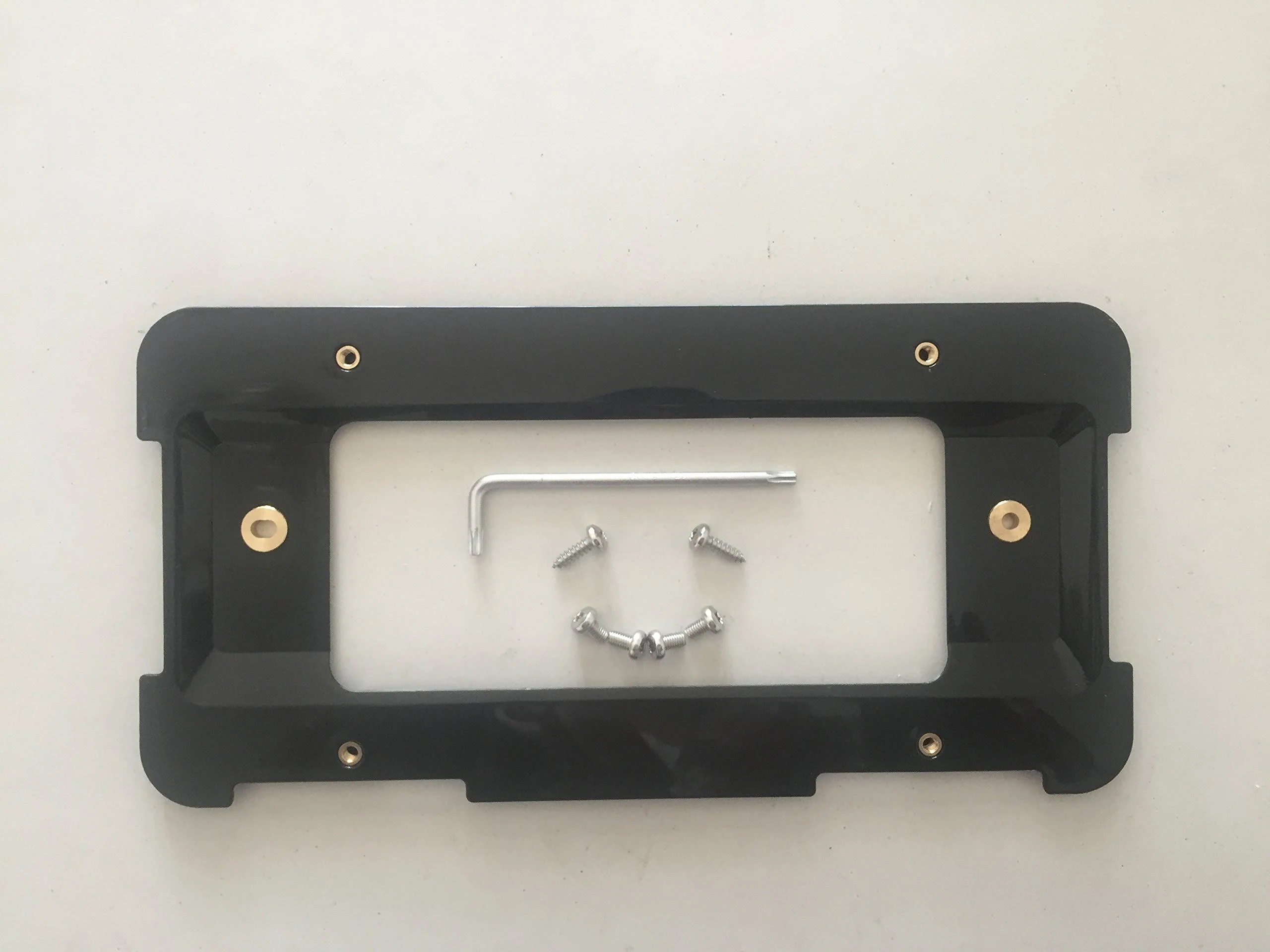 Rear License Plate Holder Bracket for BMW + Unique Screws &amp; Wrench New