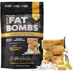 Marigold Keto Fat Bomb - Danish Butter Cookie - Keto-Friendly Snack, Collagen-Rich, High in Fat, Low Carb, Organic Grass-Fed Ghee, Coconut & Cocoa