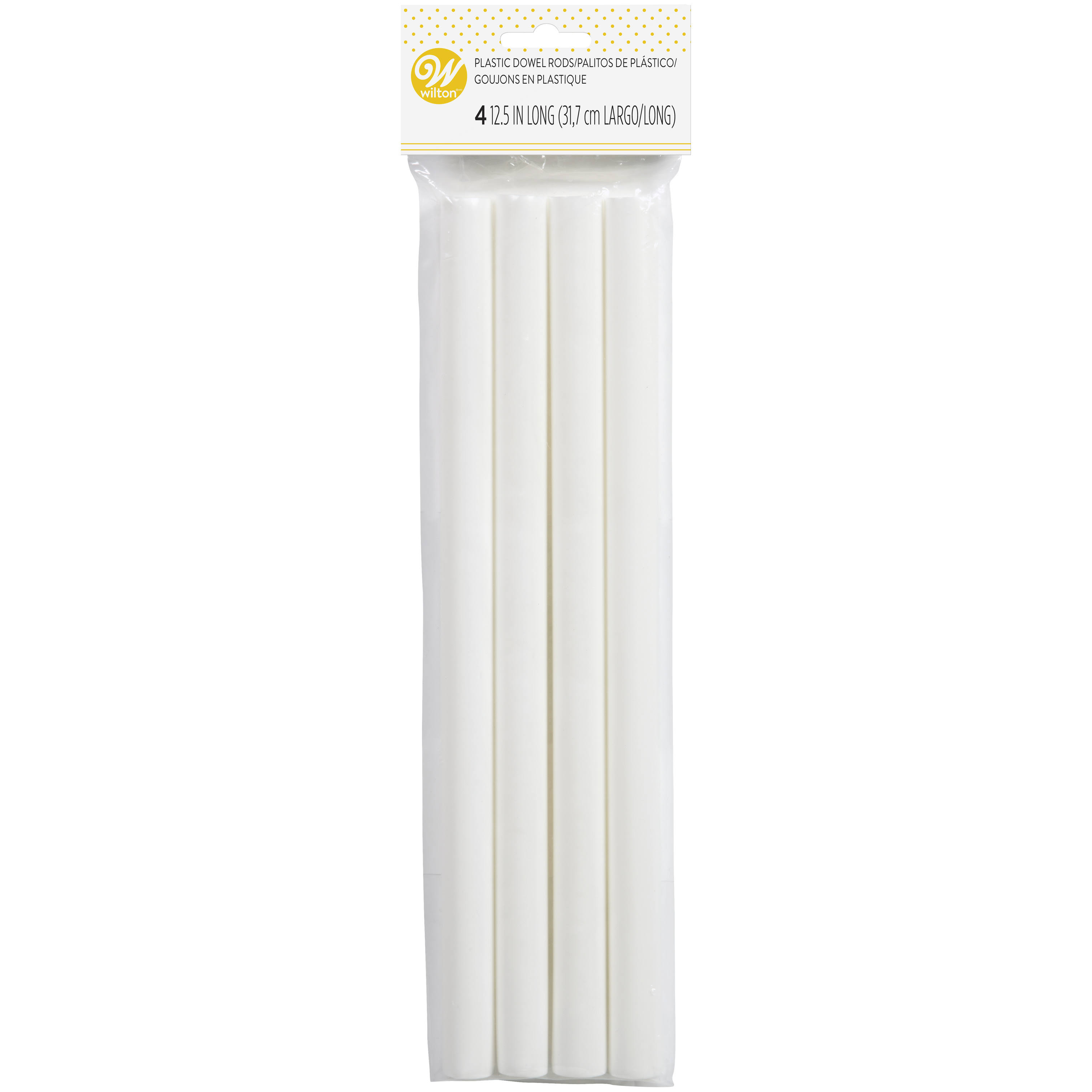 Wilton Dowel Rods Set, 12.37" x 0.75" - 4 count