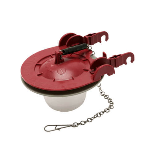 PRO58 3" Universal Toilet Flapper (Red)