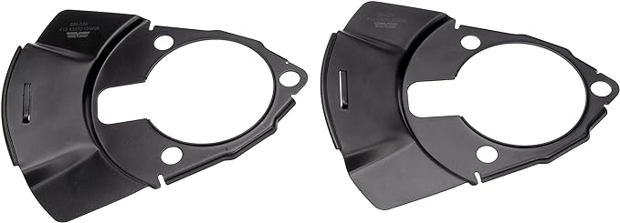 Dorman 924-236 Front Brake Dust Shield - 1 Pair Compatible with Select Cadillac / Chevrolet / GMC Models