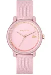 Women's L 12.12 Go Blush Silicone Strap Watch 36mm