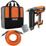 Ridgid R213BNFR5025LF 18-Gauge 2-1/8 in. Brad Nailer w/ Clean Drive Technology ...