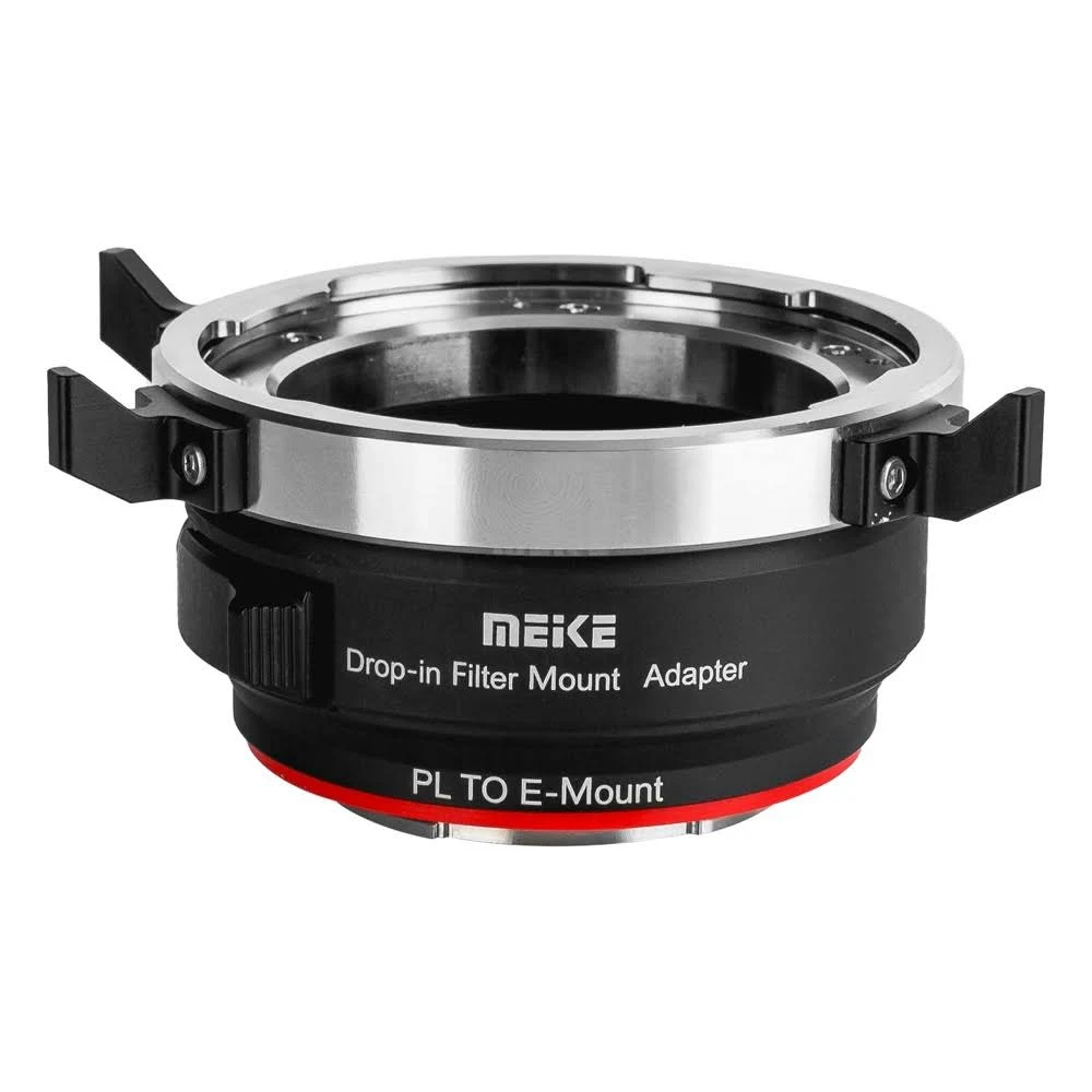 Meike Cinema PLTE-C Sony E Mount Camera to PL Mount Lens Adapter with Variable ND/Clear Filter