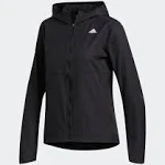 Adidas Own The Run Hooded Wind Jacket Black Xs Womens