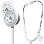 Greater Goods Premium Dual Head Clinical Grade Stethoscope for Doctors, Nurses, Students, First Aid Kit for Home, White