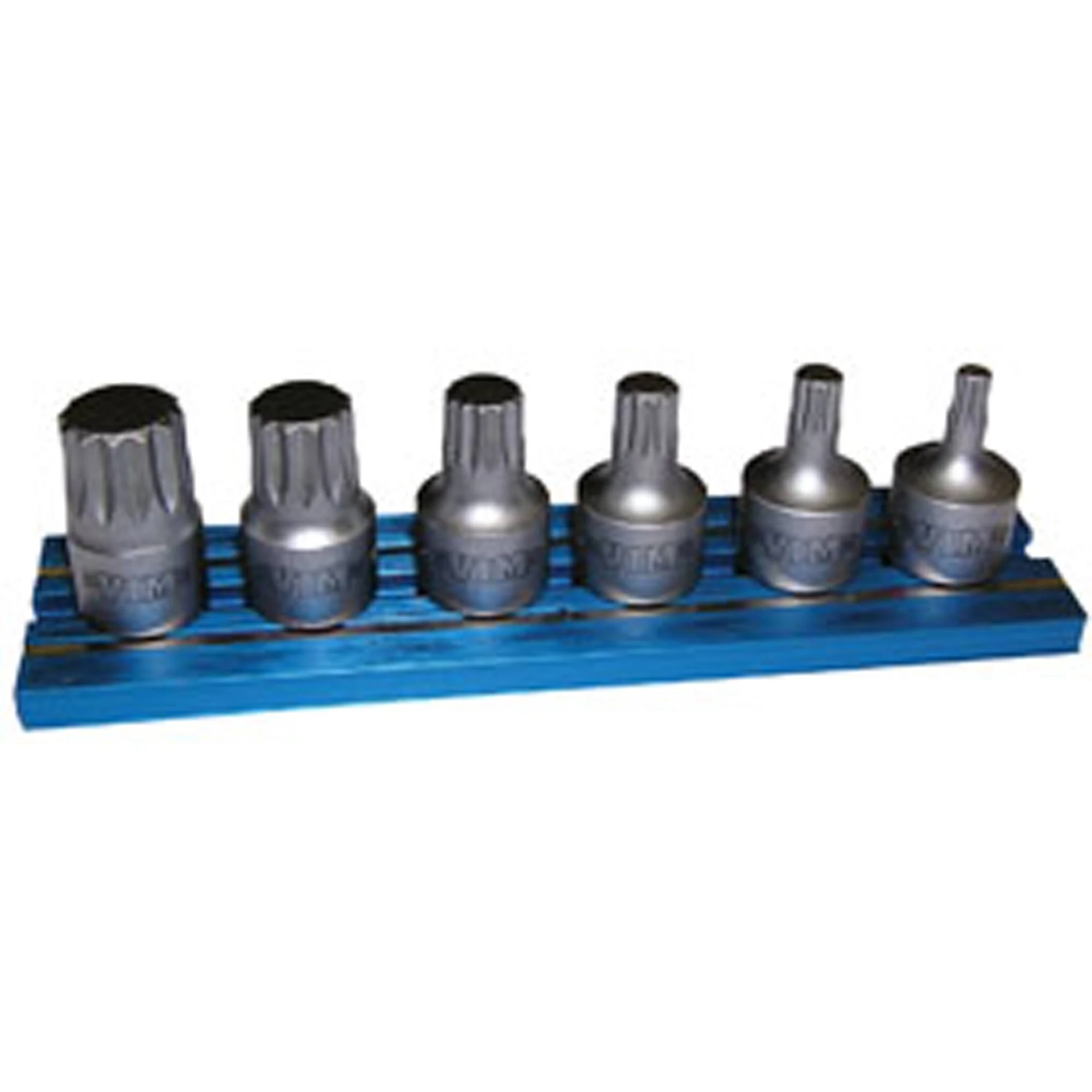 VIM TOOLS XZNS412  6-Piece XZN Stubby Driver Set, 1/4&#034; Triple Square Drive