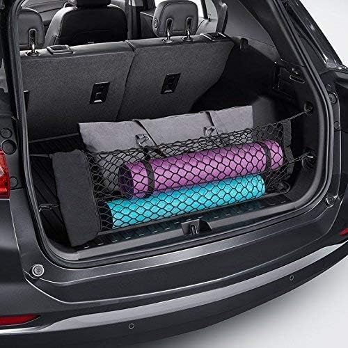 Envelope Style Automotive Elastic Trunk Mesh Cargo Net for GMC Terrain 2018-2024 - Car Accessories - Trunk Organizer and Storage - Cargo Net for SUV- Vehicle Carrier Organizer for GMC Terrain