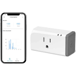 SONOFF S31 WiFi Smart Plug with Energy Monitoring, 15A Smart Outlet Socket ETL Certified, Work with Alexa & Google Home, IFTTT Supporting, 2.4 Ghz WiFi Only (1-Pack)