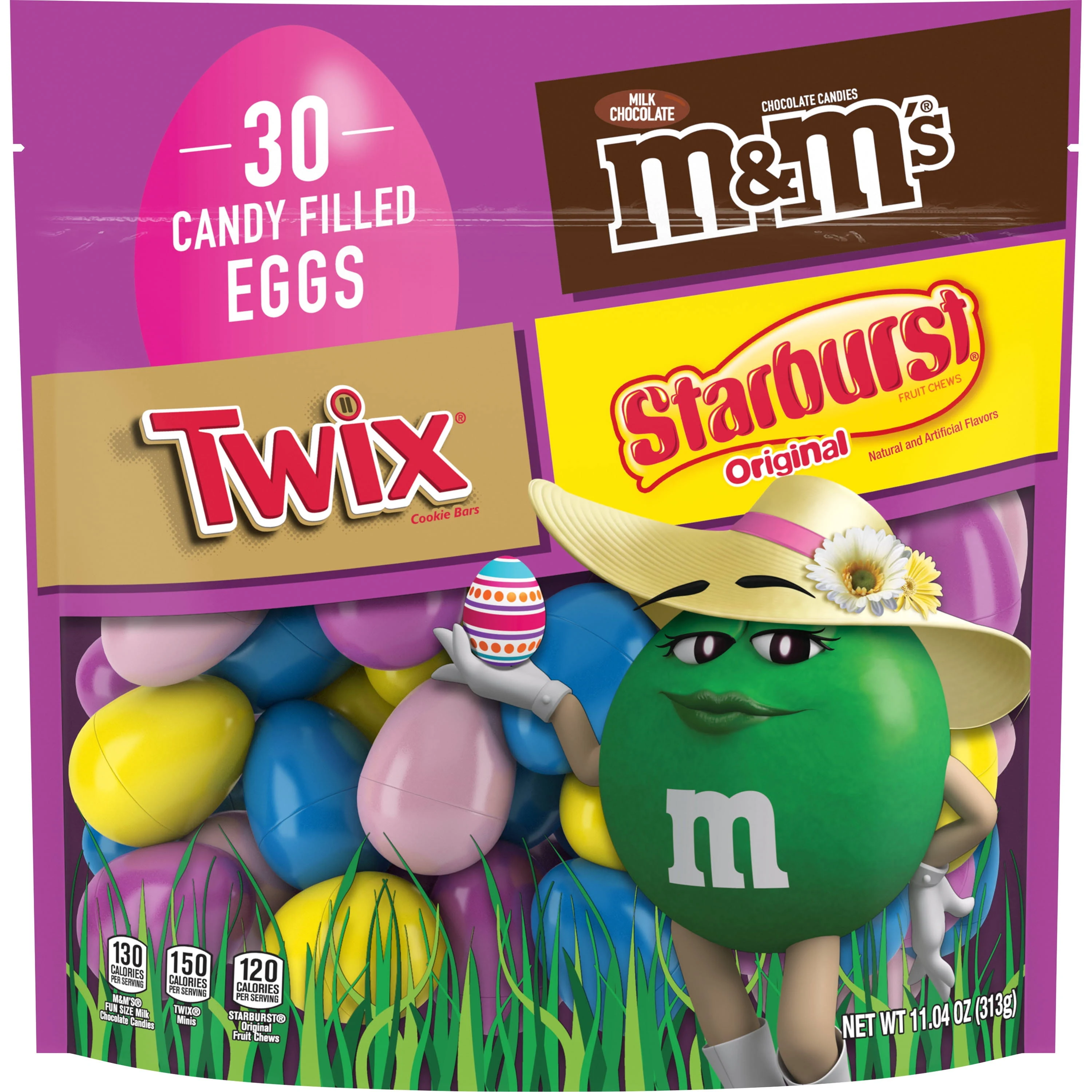 M&M's Candy Filled Easter Eggs