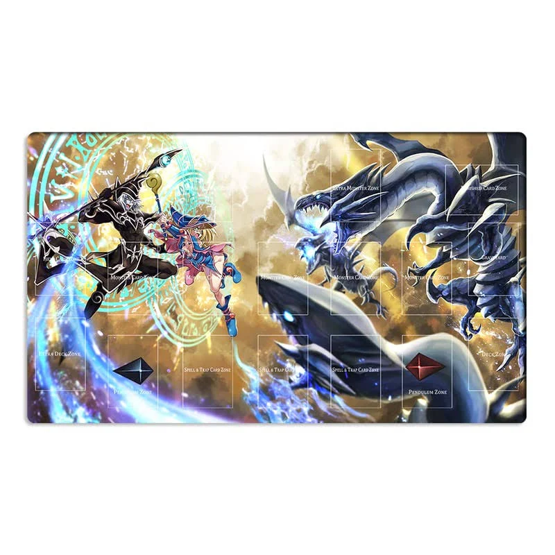 Mlikemat Playmat Blue-Eyes White Dragon & Dark Magician Mouse Pad