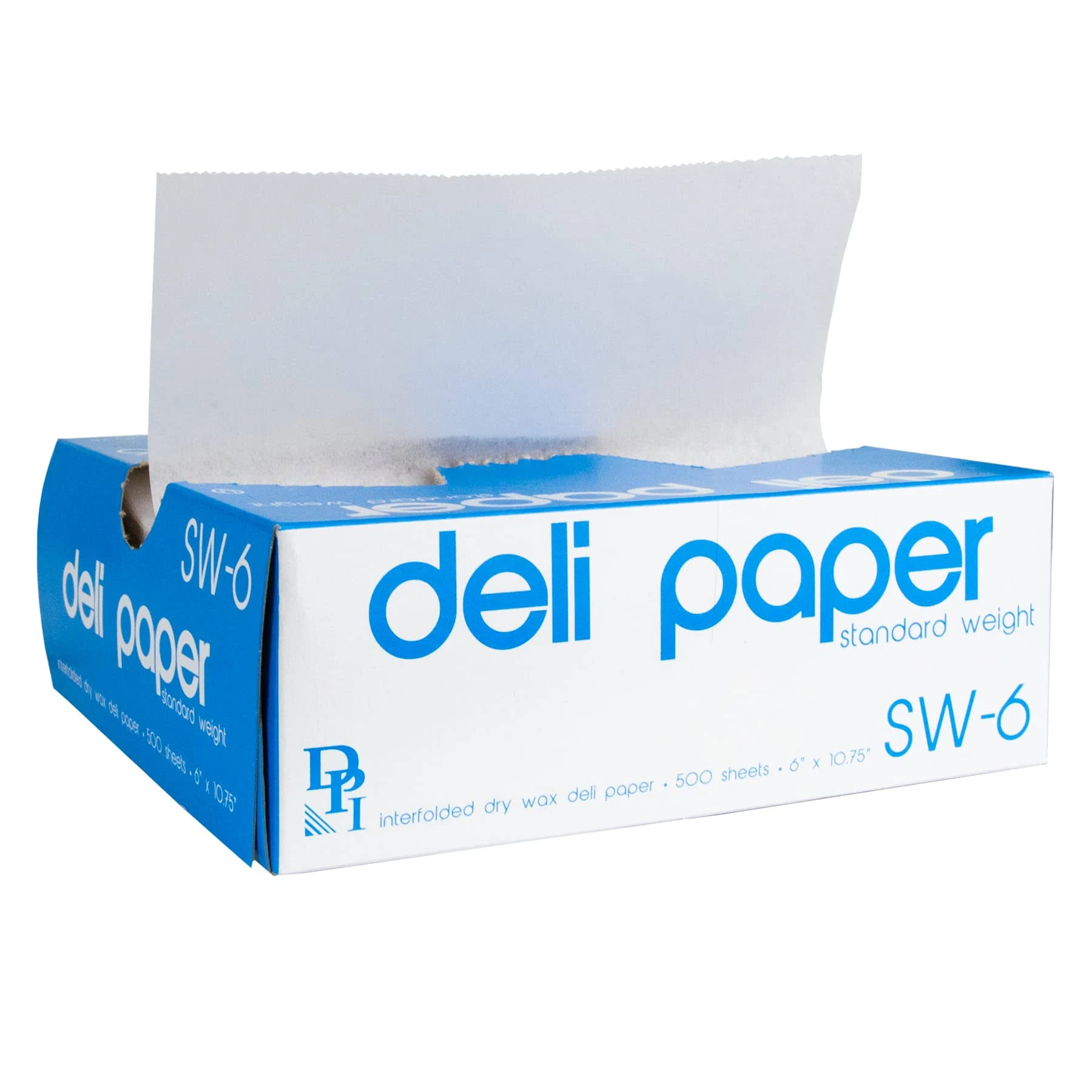 Durable Packaging Interfolded Deli Sheets, 6" x 10 3/4", 500/Box