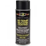 Design Engineering 010301 High-Temperature Silicone Coating Spray - Black, 2 Pack