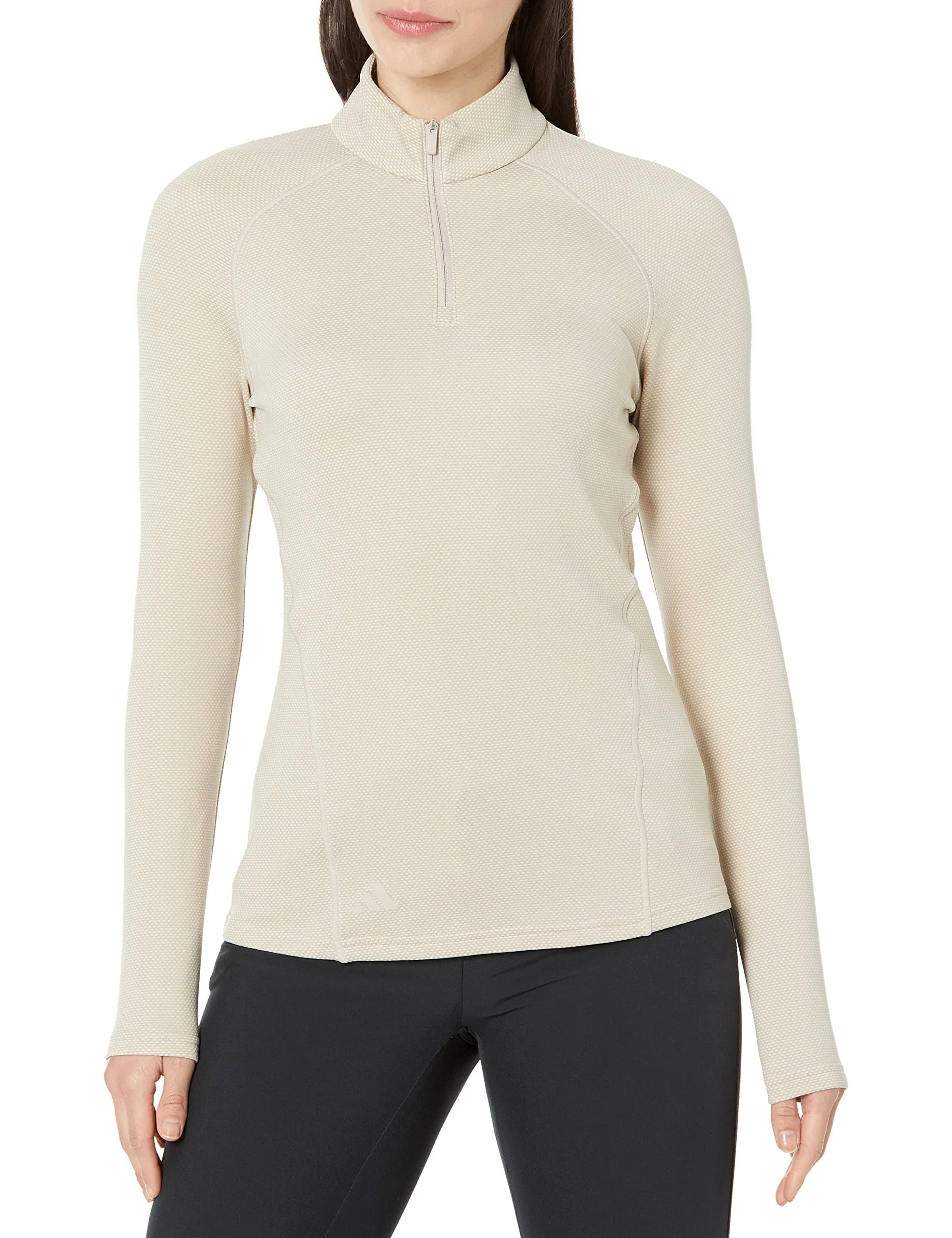 adidas Women's Quarter Zip Golf Pullover