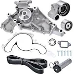 Nakuuly Timing Belt Kit with Water Pump Compatible with 2002-2010 Toyota Tundra