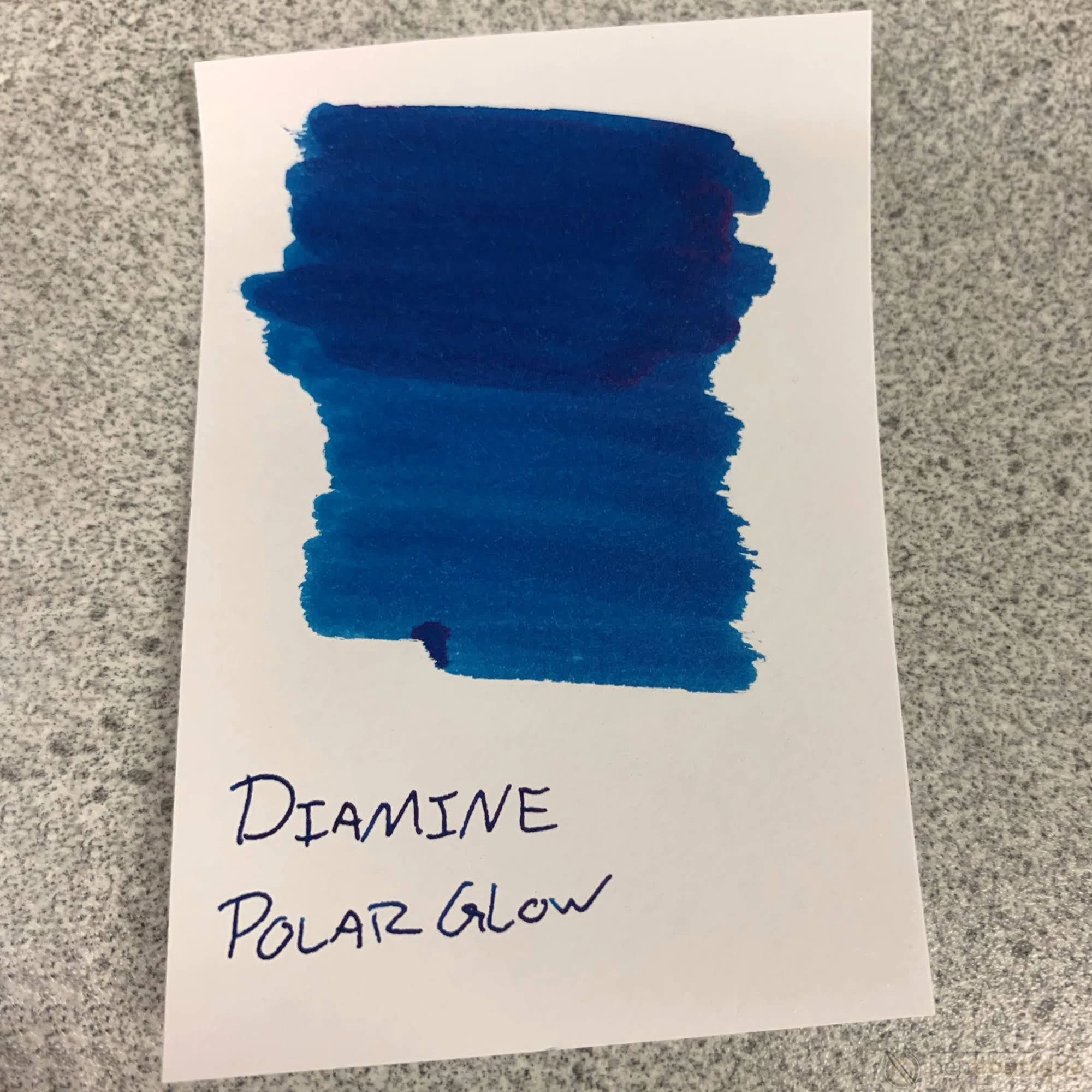 Diamine Inkvent Blue Edition Ink 50ml - Polar Glow