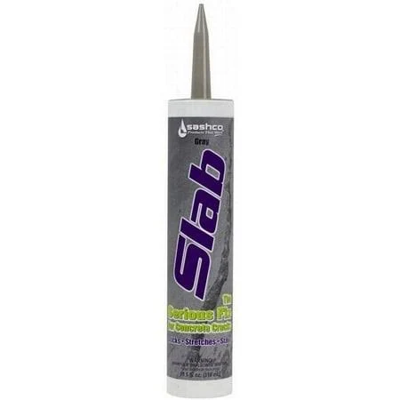 Sashco 16210 10.5 Oz Gray Slab Concrete Sealant 2 Pack