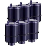 Fil-fresh Water Filter Replacement for Pur RF-9999, Pfm400h, Fm-3700 Faucet Water Filtration System, 6-Pack