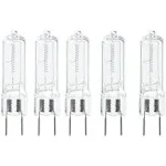 Anyray A1710Y (5)-Pack G8 100W 100-Watt 130 Volt Halogen T4 Light GY8.6 Bulbs 100Watt 5-Lamps