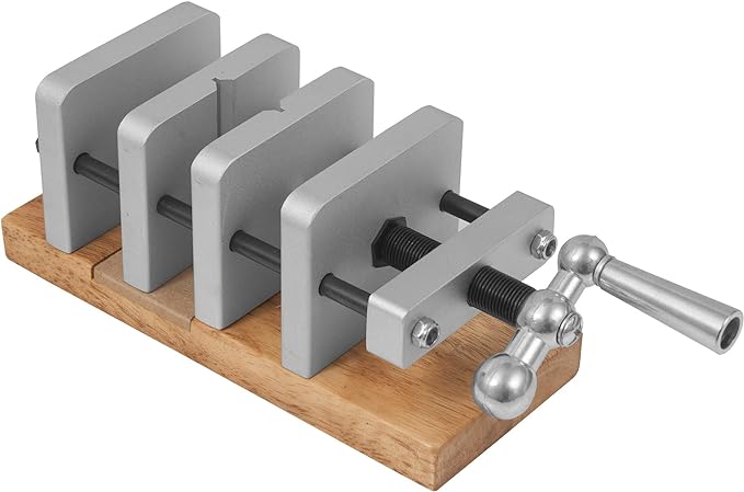 Pen Blank Centering Vise for Drilling Center Holes in Pen Blanks Using a Drill Press