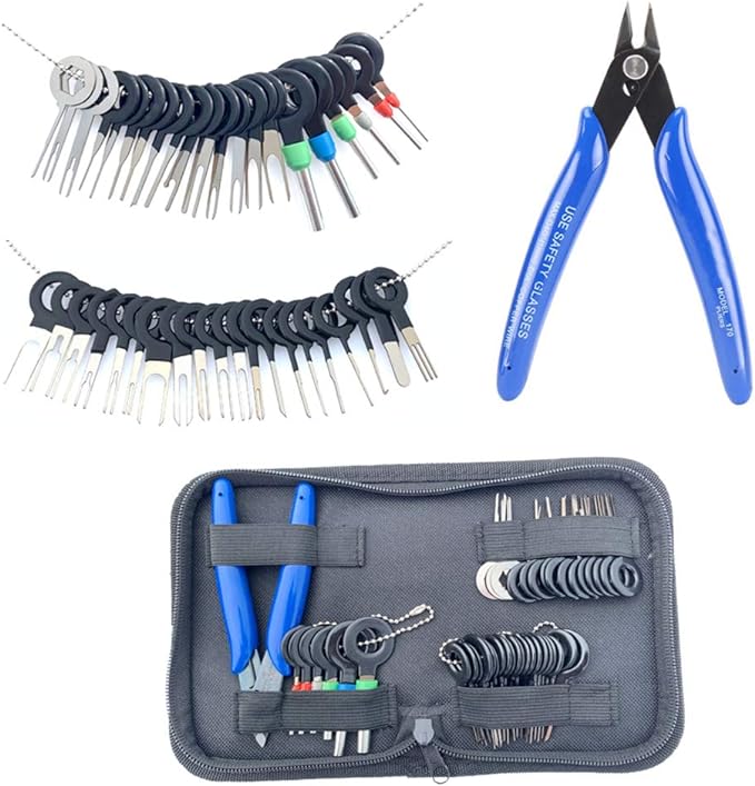 42 Pcs Terminal Ejector Kit with Wire Cutter, Maerd Electrical Pin Removal Tool ...