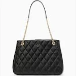 Kate Spade New York Women's Carey Smooth Leather Quilted Tote Bag